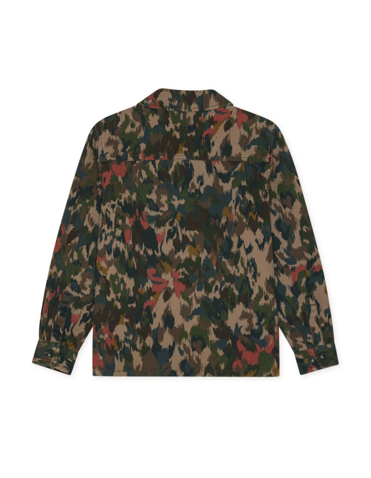 Les Deux Forrest AOP Twill Overshirt