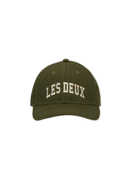 Les Deux College Baseball Cap - Olive