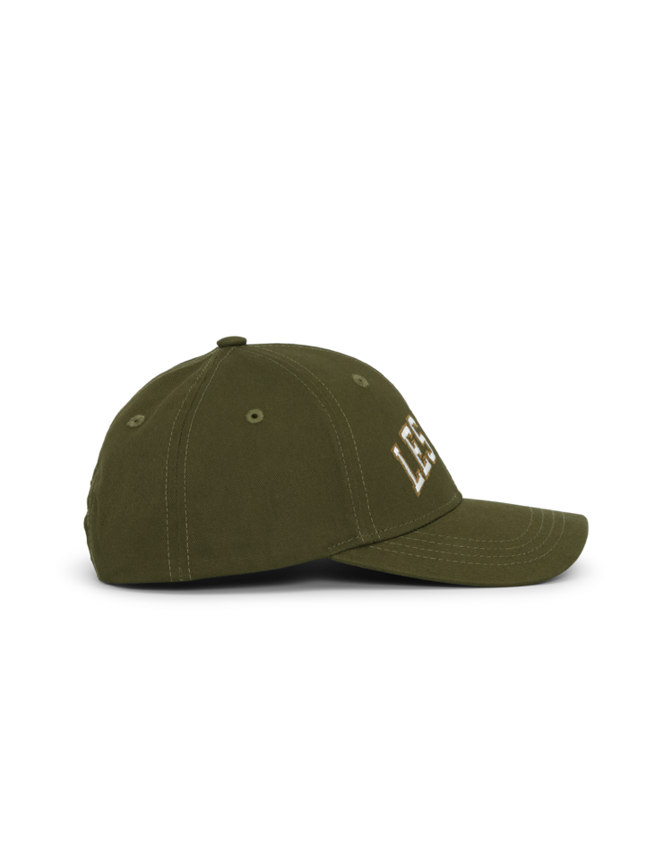 Les Deux College Baseball Cap - Olive