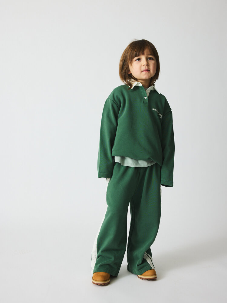 Brunobruno nation Francis Stripe Sweat Pants - Green