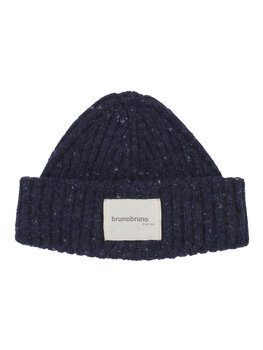 Brunobruno nation Robert Fisherman Beanie - Indigo Blue
