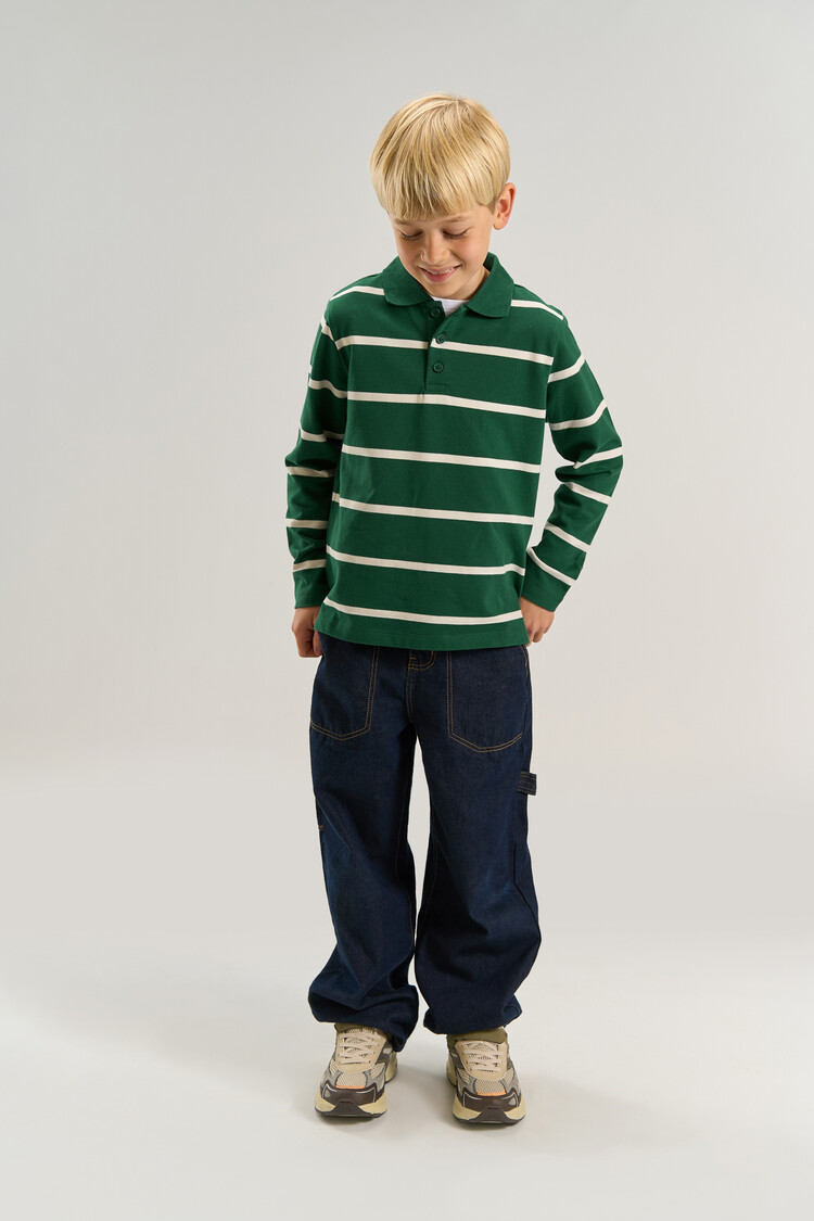 THE NEW TNVuk L_S Pique Polo