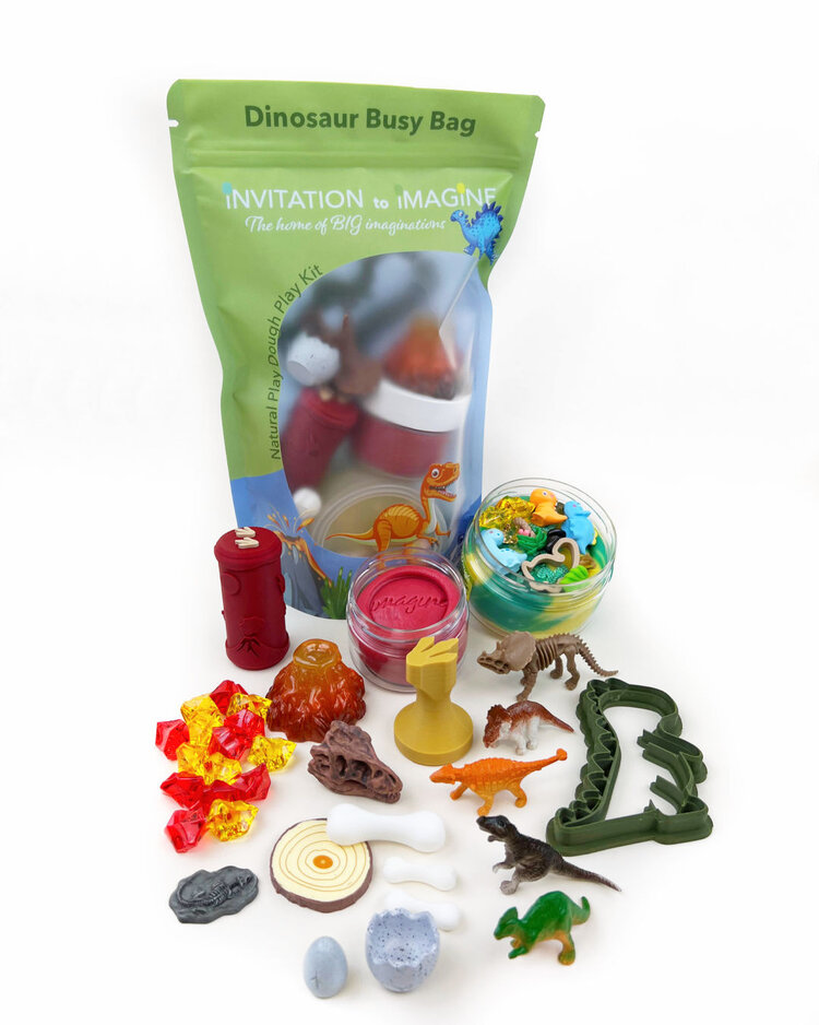 Invitation to Imagine Dinosaur Busy Bag