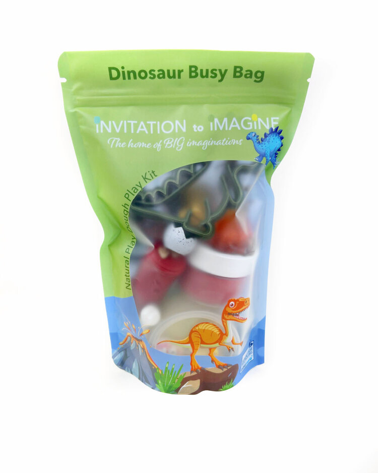 Invitation to Imagine Dinosaur Busy Bag
