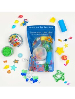 Invitation to Imagine Under the Sea Busy Bag