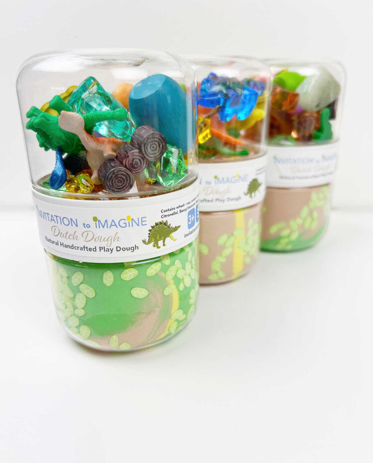 Invitation to Imagine Dinosaur Play Pot