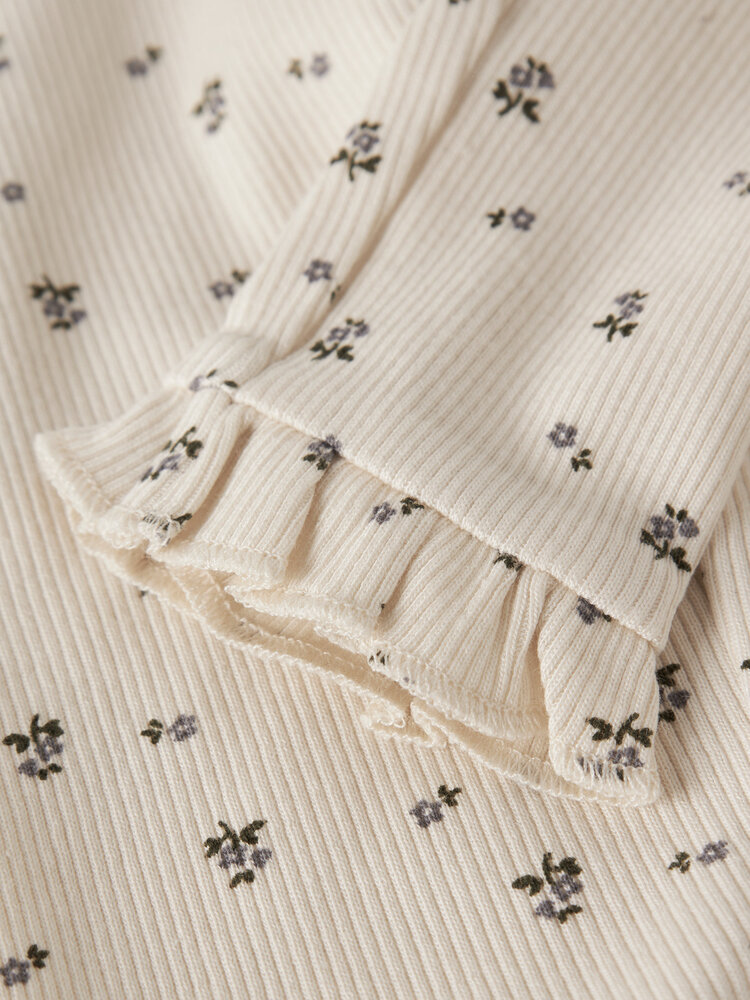 Lil atelier NBFLAGO MER SLIM LEGGINGS  - BLUE FLOWER