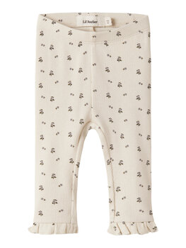 Lil atelier NBFLAGO MER SLIM LEGGINGS  - BLUE FLOWER