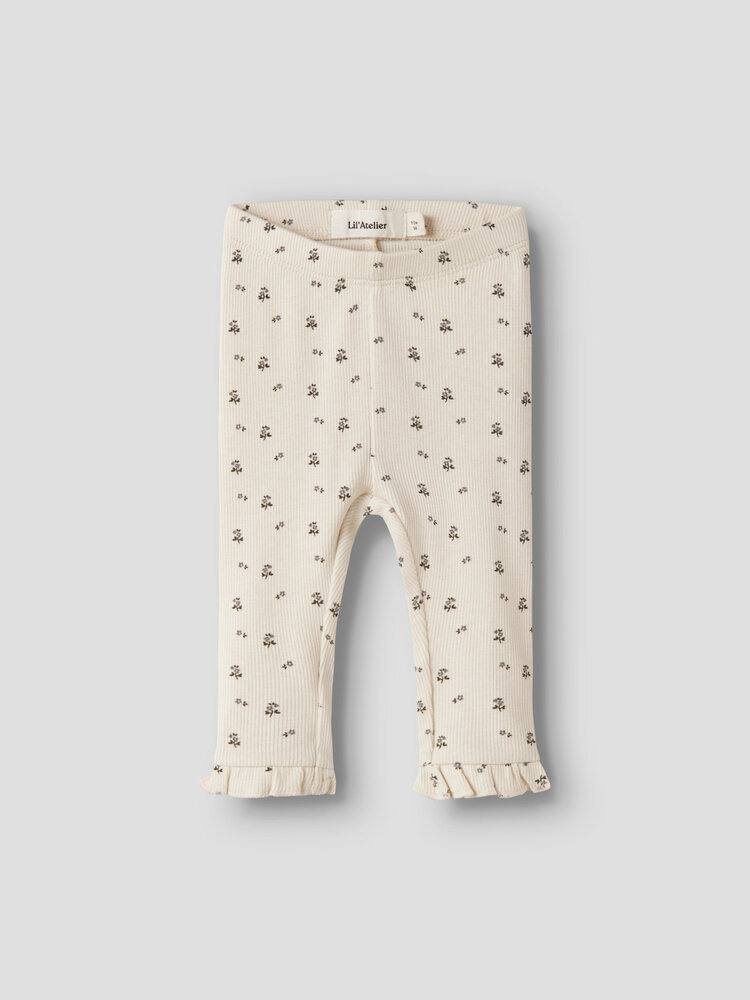 Lil atelier NBFLAGO MER SLIM LEGGINGS  - BLUE FLOWER