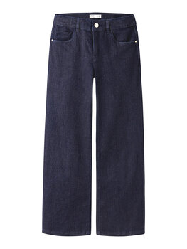 Name it NKFROSE WIDE GLITTER JEANS - Dark Blue