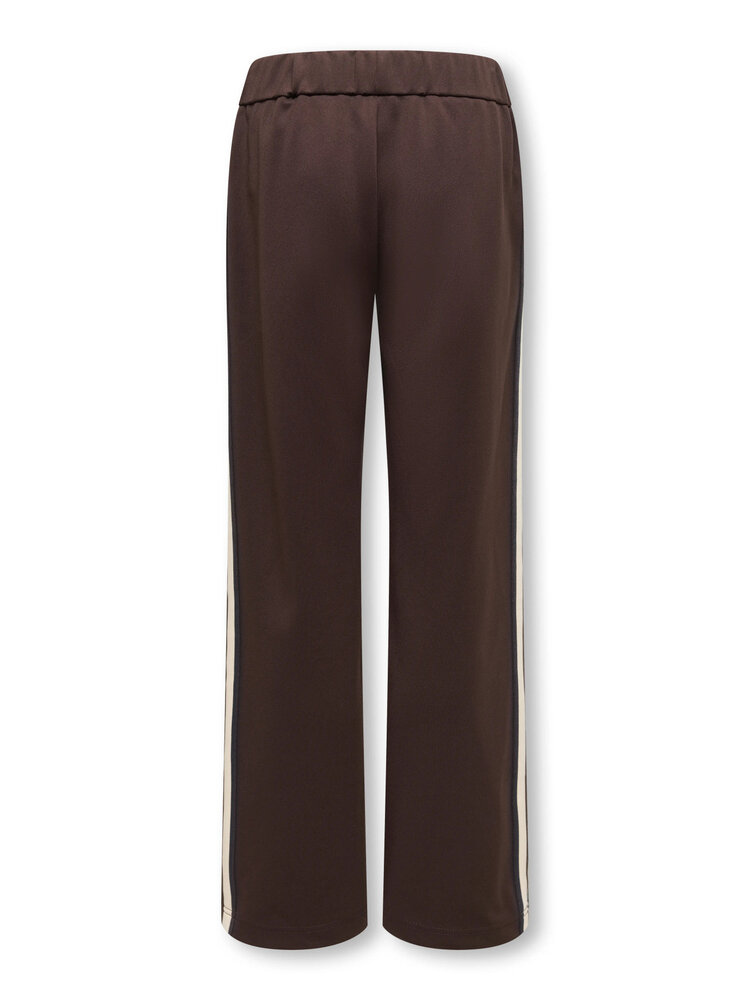 Only KOGWARM UP LIFE X TRACK PANT- Coffee Bean