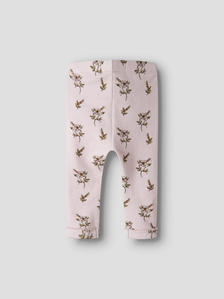Lil atelier NBFGAYO SIN SLIM LEGGINGS  - APPLE ROSE