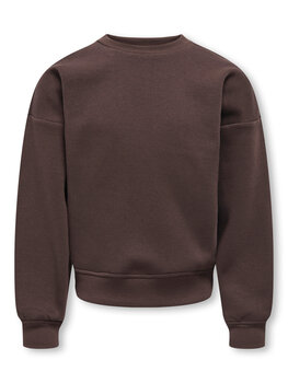 Only KOGSWEAT L/S BACK/SLEEVE -Coffee Bean