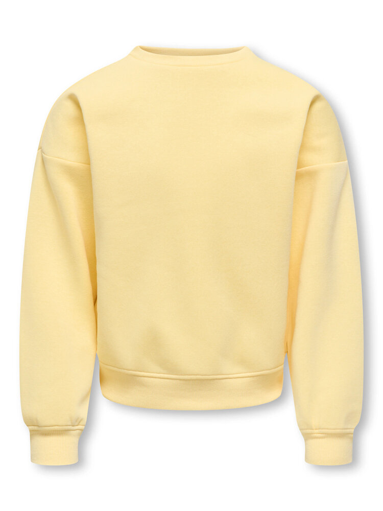 Only KOGSWEAT L/S BACK/SLEEVE -Yellow