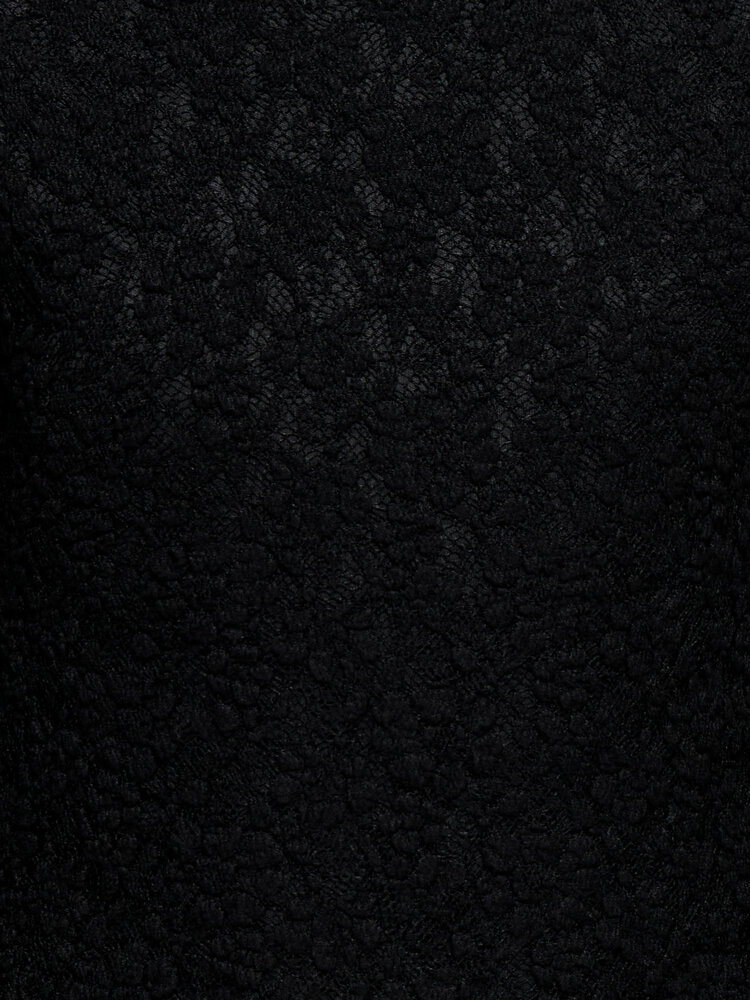 Only KOGLEIKA LS LACE TOP- Black