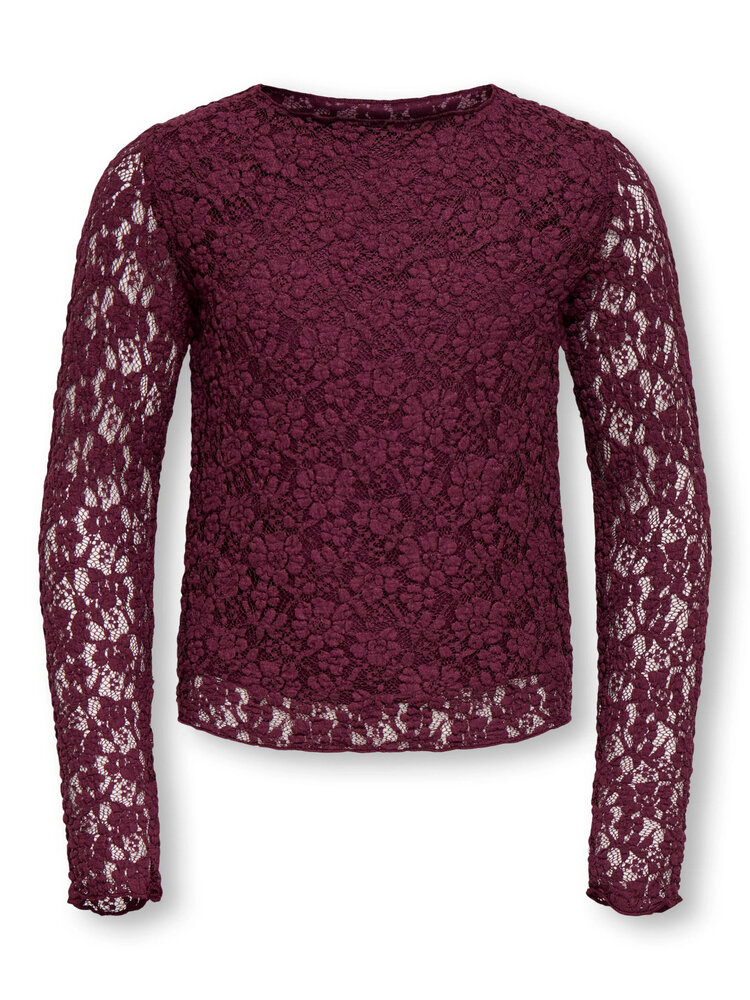 Only KOGLEIKA LS LACE TOP- Fig