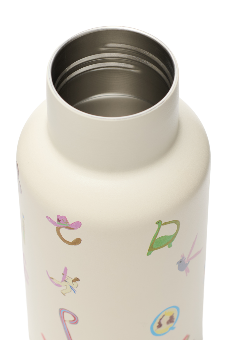 Studio Noos Small Drink bottle - Alphabet