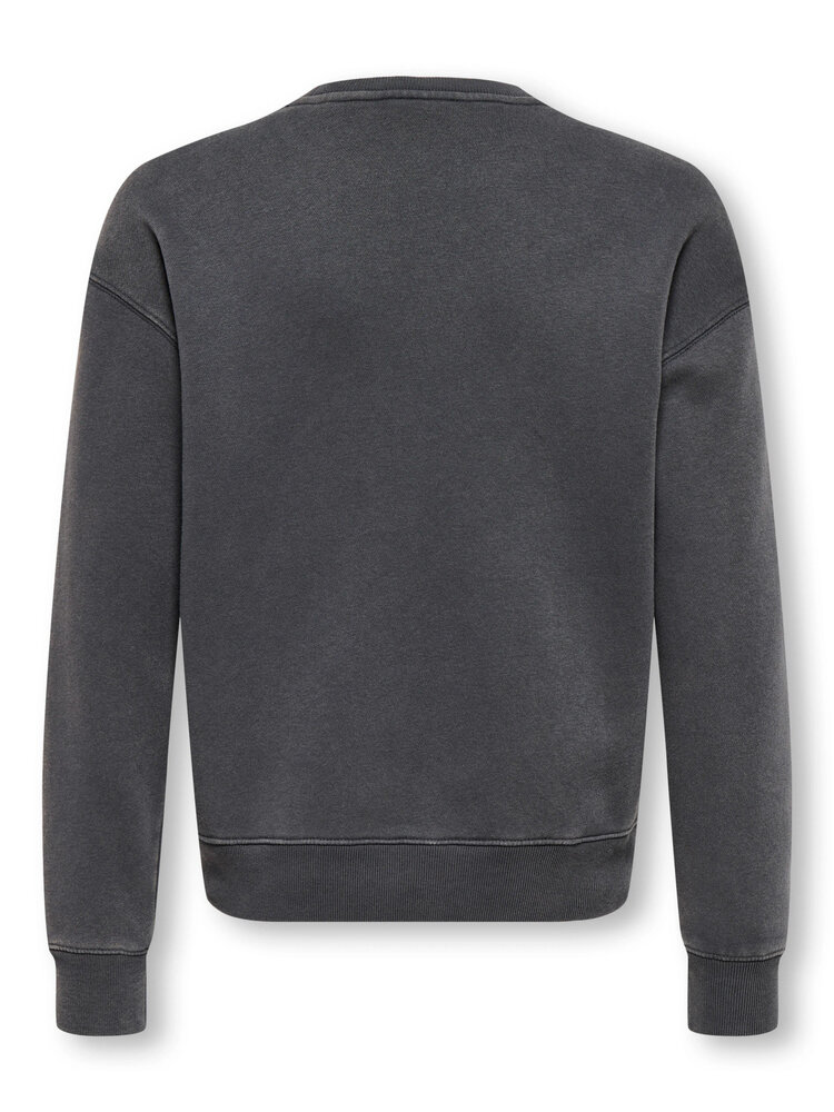 Only & Sons OSJLARRY EFLOW RLX - Grey Pinstripe