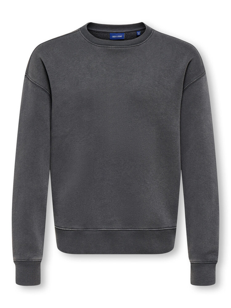 Only & Sons OSJLARRY EFLOW RLX - Grey Pinstripe