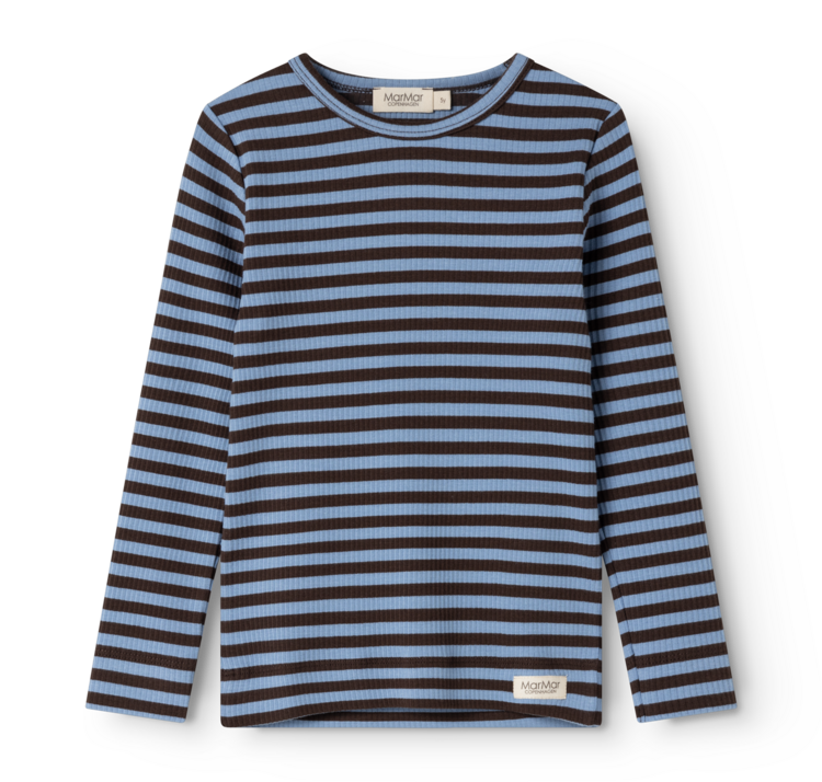 MarMar Copenhagen Plain Tee - Blue Haven Stripe