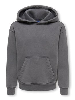 Only & Sons OSJLARRY EFLOW RLX LS WASH HOODIE - Grey