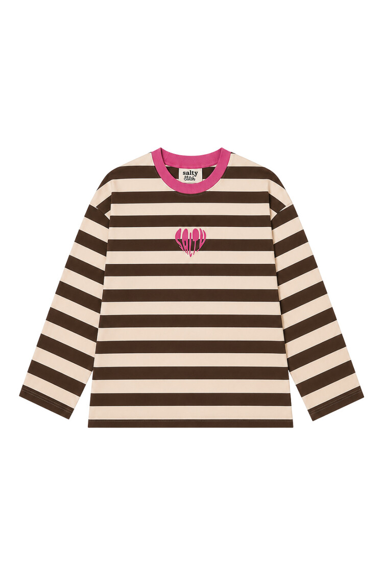 Salty Stitch Salty Skater tee Stripes