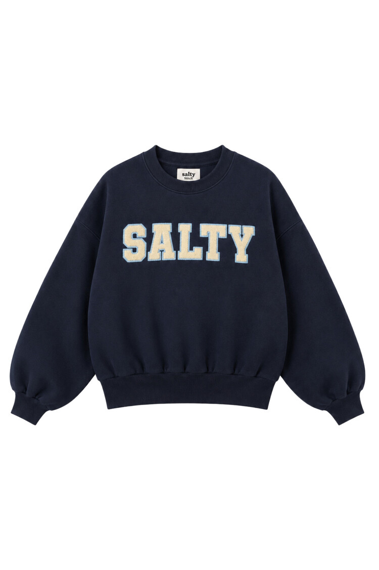 Salty Stitch Salty Sweater - Navy