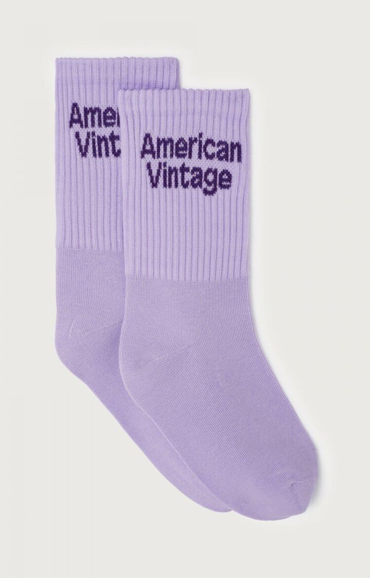 American Vintage Sokken  - Paars