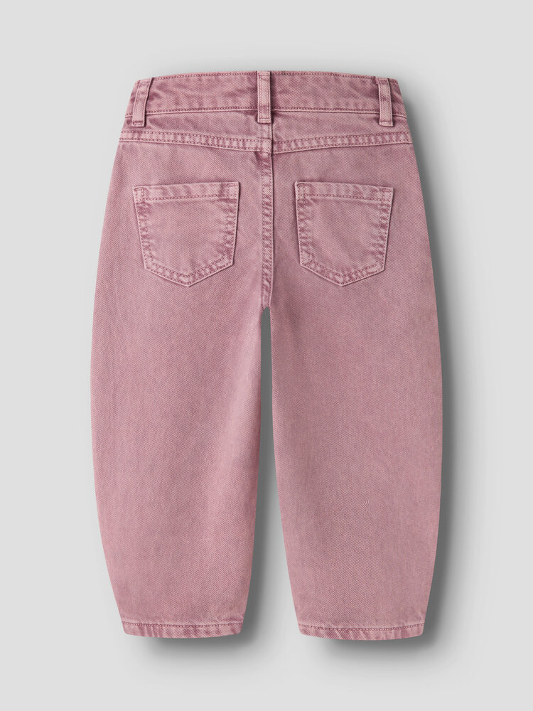 Name it NMFBELLA BARREL DNM JEANS - Wild Ginger
