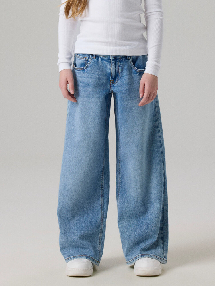Name it NKFROSE X-WIDE LW JEANS 1322- Medium Blue