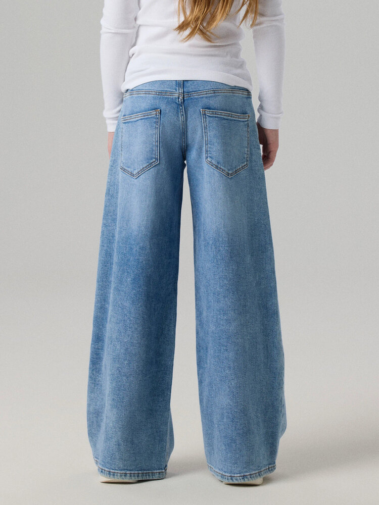 Name it NKFROSE X-WIDE LW JEANS 1322- Medium Blue