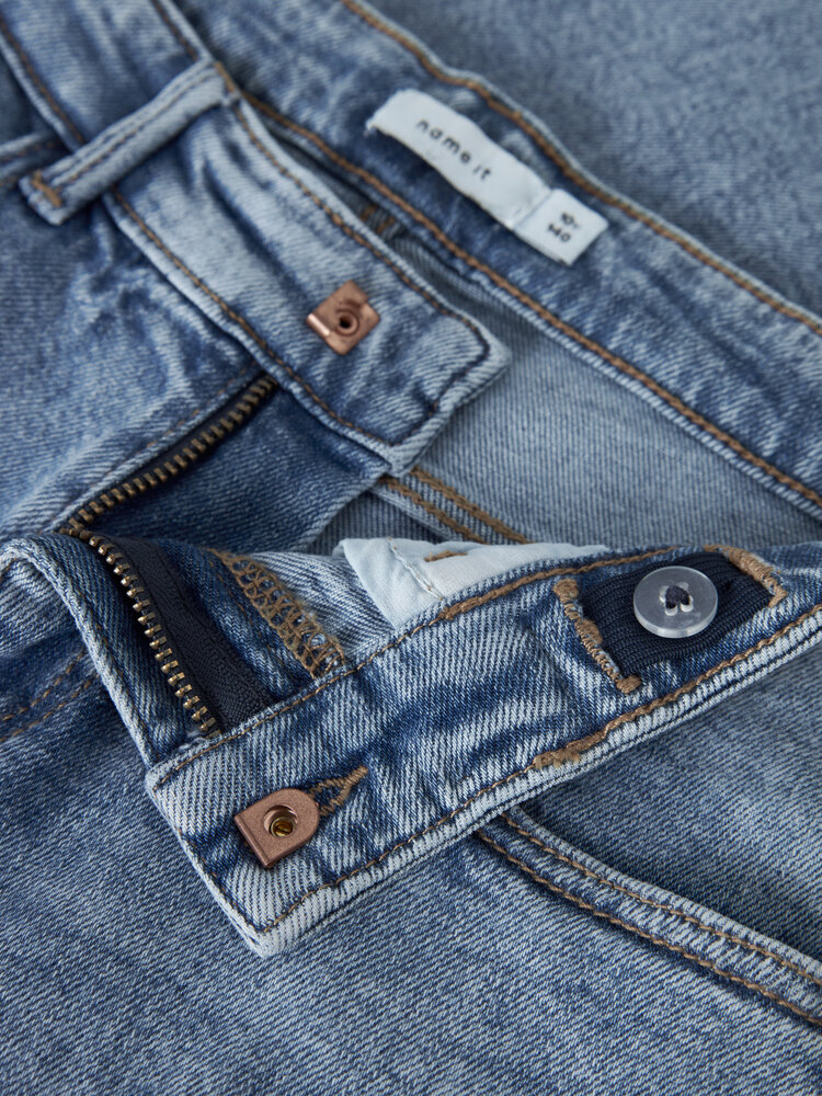 Name it NKFROSE X-WIDE LW JEANS 1322- Medium Blue