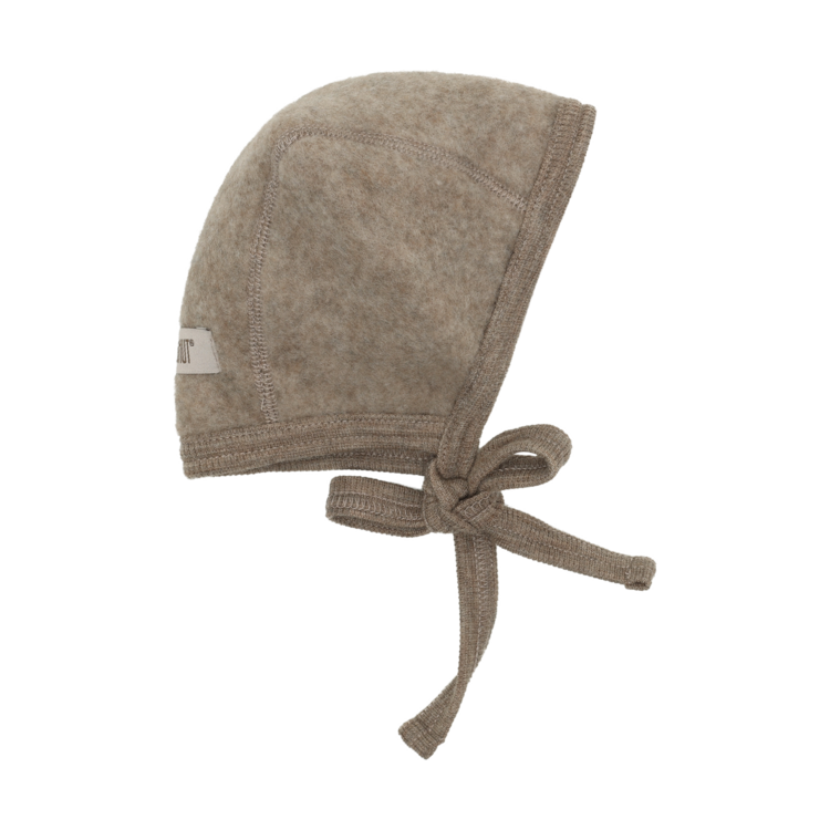HUTTEliHUT Bonnet Wool Fleece - Savannah Melange