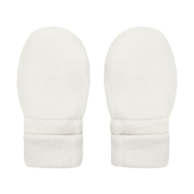 HUTTEliHUT Mittens Wool Fleece - Tofu