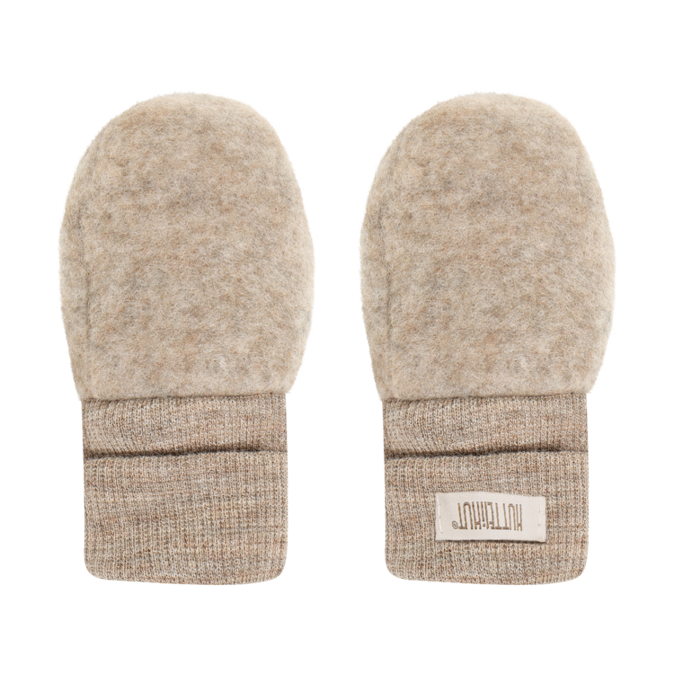 HUTTEliHUT Mittens Wool Fleece - Savannah Melange