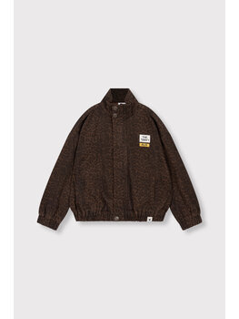Alix mini kids woven leopard jacket