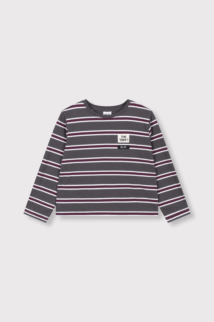 Alix mini kids knitted stripe longsleeve