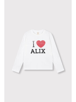 Alix mini kids knitted I love alix longsleeve