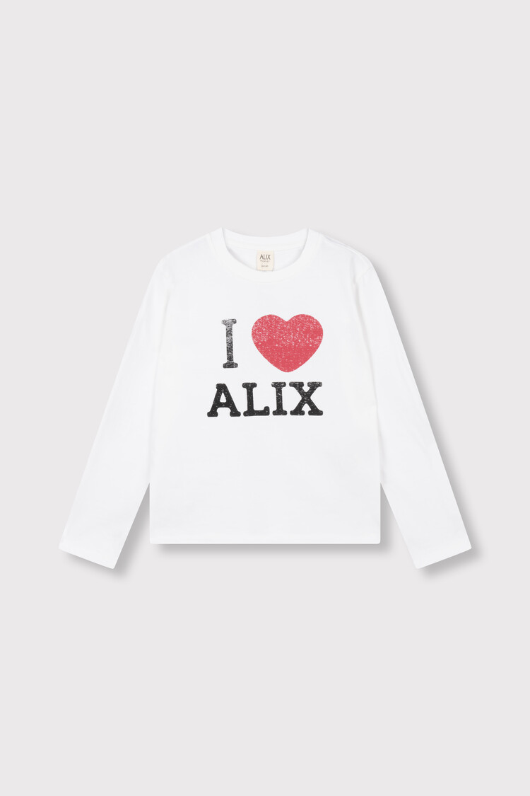 Alix mini kids knitted I love alix longsleeve