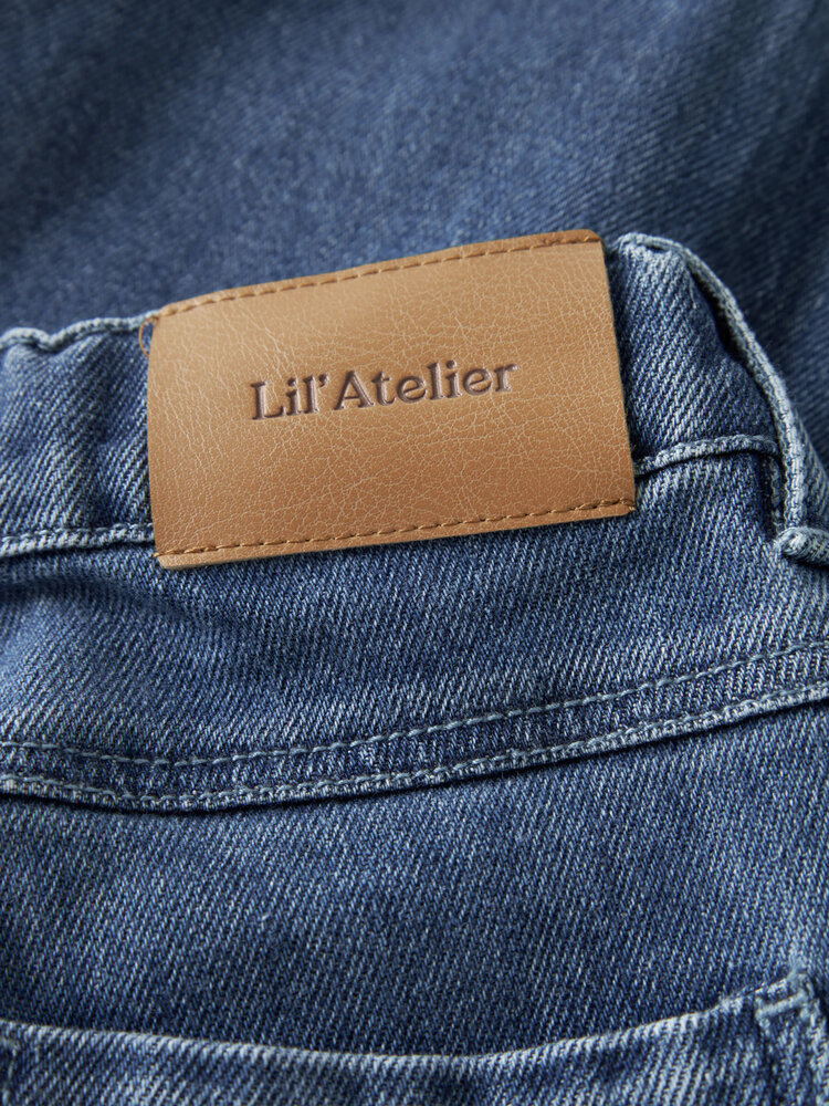 Lil atelier NMNOBELLO BAGGY JEANS - Dark Blue