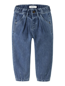 Lil atelier NMNOBELLO BAGGY JEANS - Dark Blue