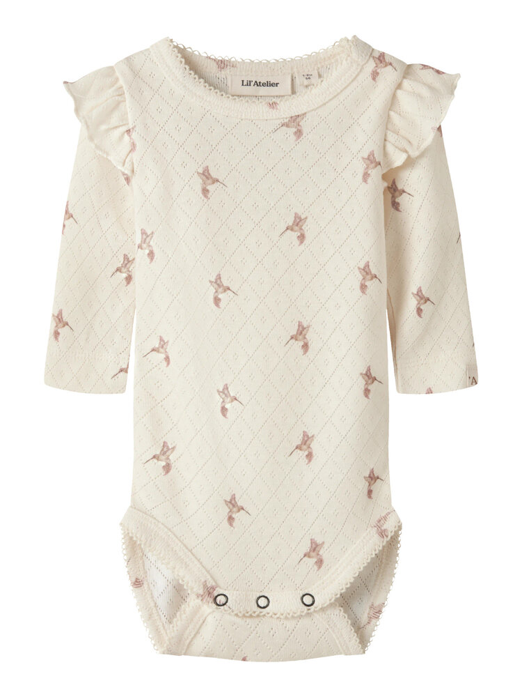 Lil atelier NBFRACHELLO TYL LS SLIM BODY - Bird