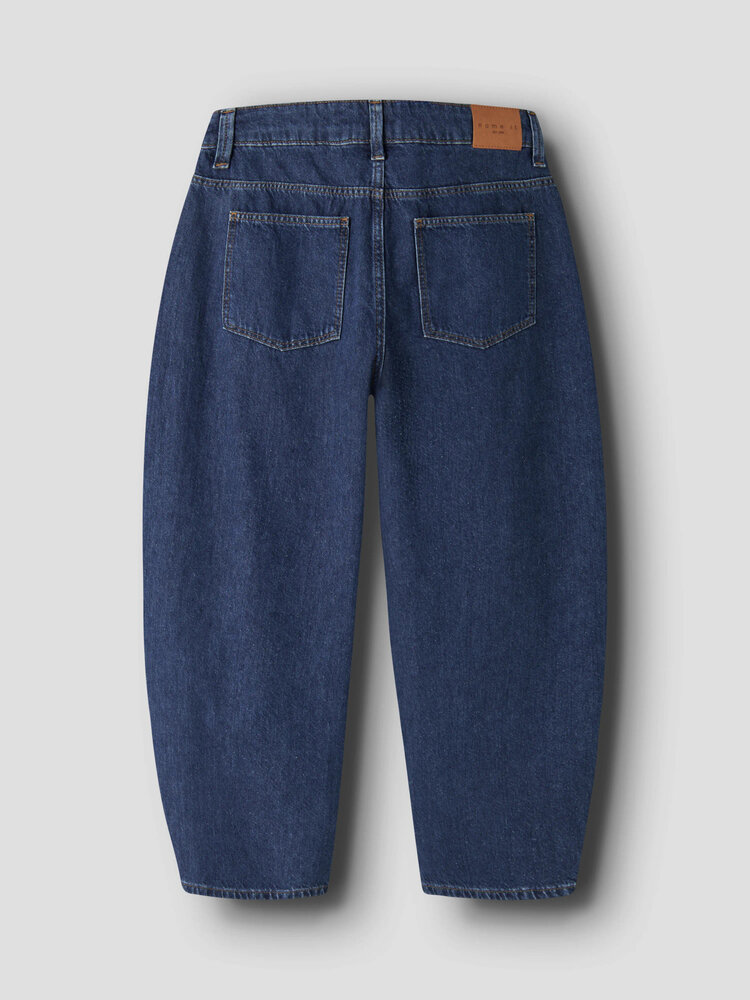 Name it NKFBELLA BARREL ANKEL JEANS - Medium Blue