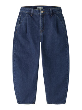 Name it NKFBELLA BARREL ANKEL JEANS - Medium Blue