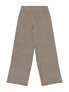 THE NEW TNVeeta Wide Rib Pants - Taupe Gray TN