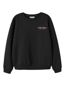 Name it NKFOMONO LS NREG SWEAT - Black
