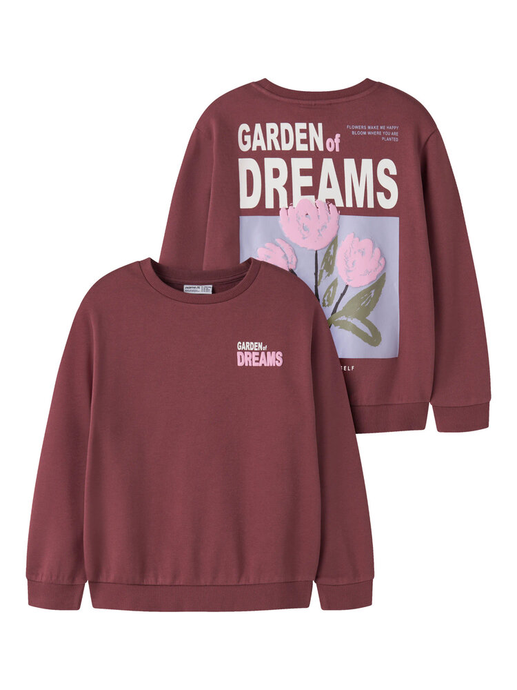 Name it NKFOMONO LS NREG SWEAT - Ginger