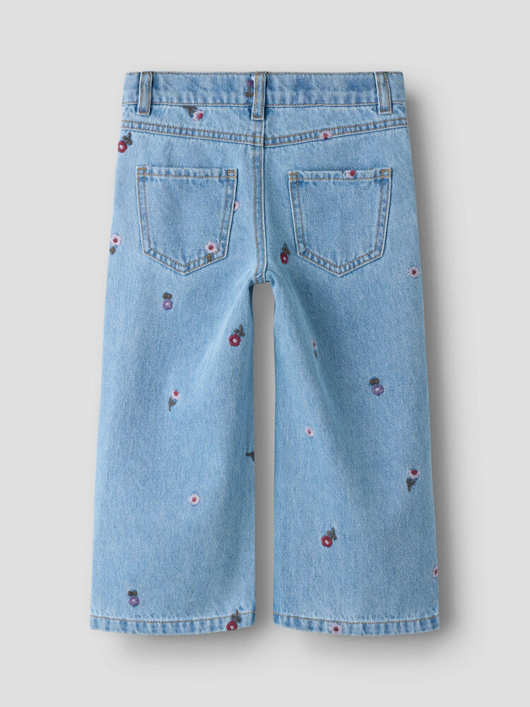 Name it NMFROSE WIDE EMB JEANS  - Flower