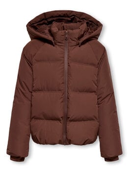 Only KOGELLIE FUNCTIONAL HOOD JACKET - Brown