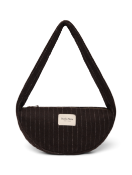 Studio Noos Flannel Chalkstripe Mini Cross Body Bag - Brown